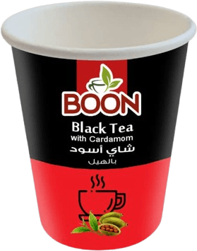 بون شاي أسود بالهيل
